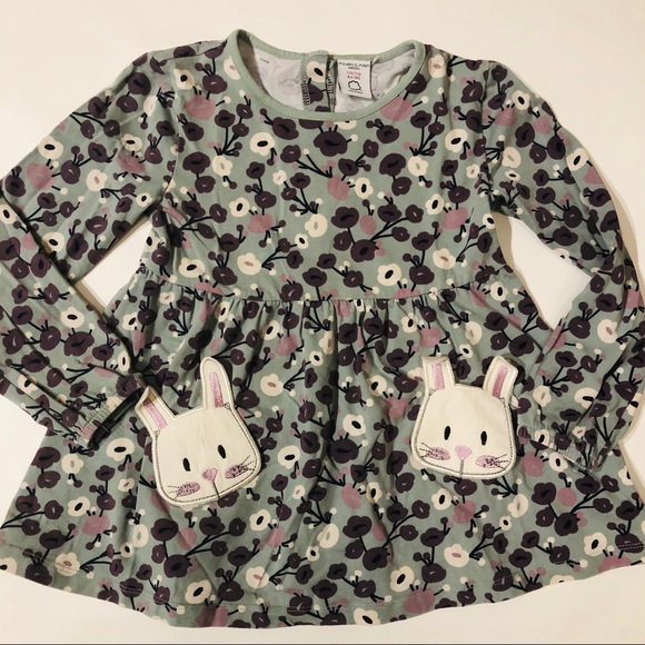 Polarn O. Pyret Other - Polarn O. Pyret 4-6 bunny pocket tunic top
